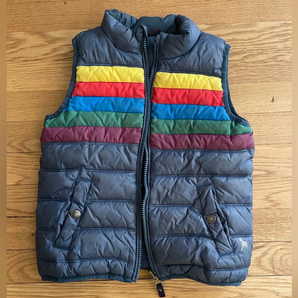 Mini Boden Reversible Vest size 5